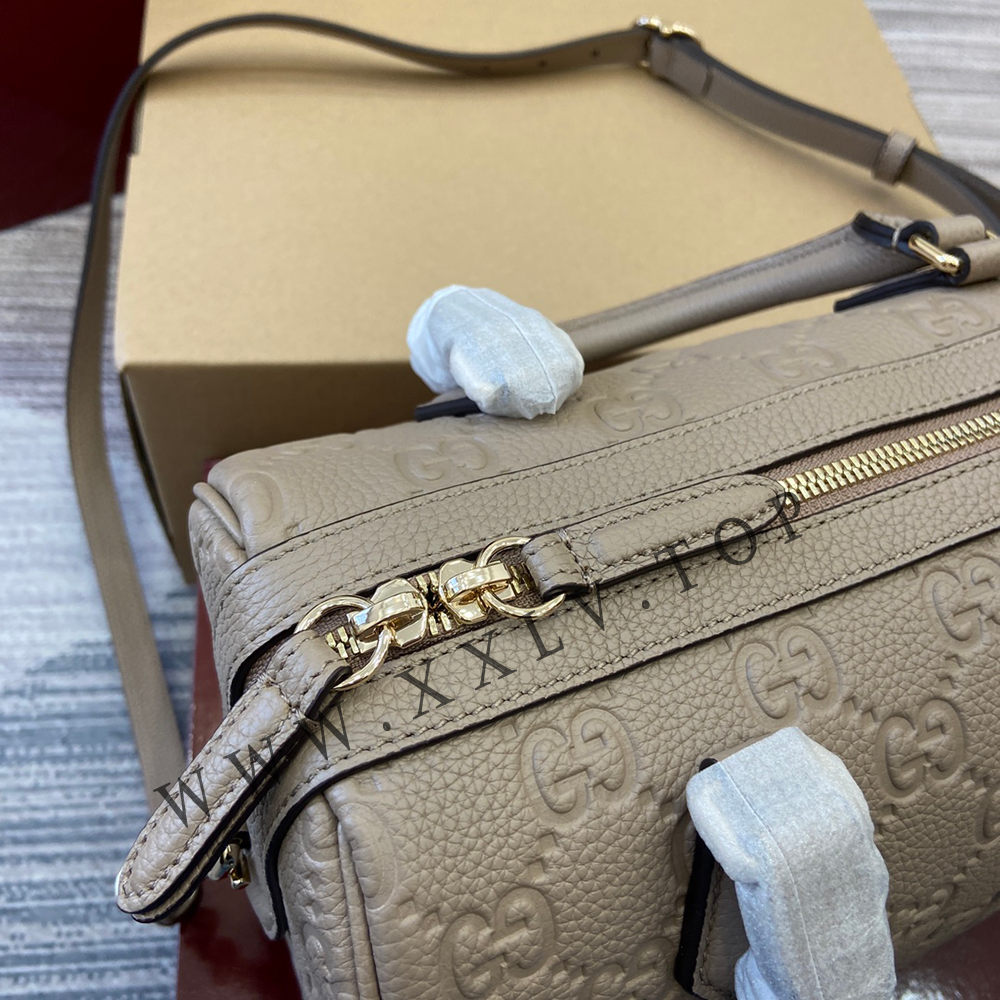 GG Emblem medium top handle bag 815255 - Image 7