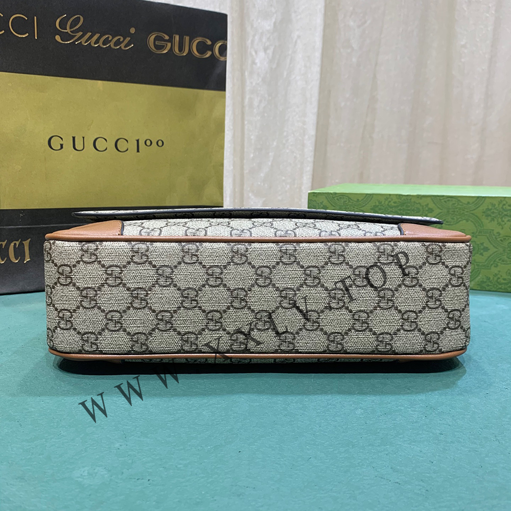 GG Emblem medium crossbody bag 821154 - Image 5