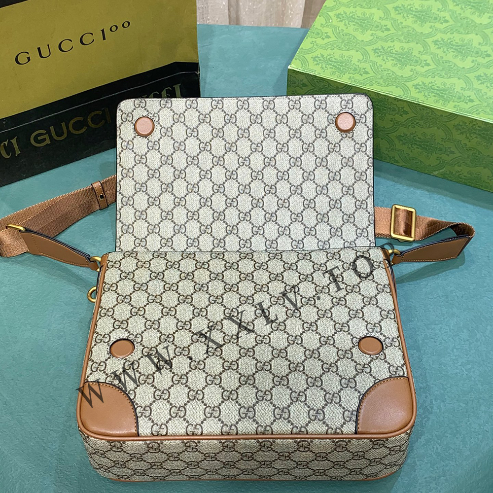 GG Emblem medium crossbody bag 821154 - Image 3