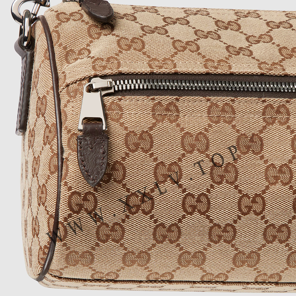 GG canvas small cylinder bag 834455 - Image 6