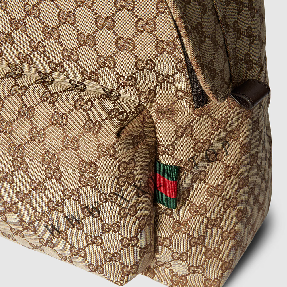 GG canvas medium backpack 824624 - Image 2