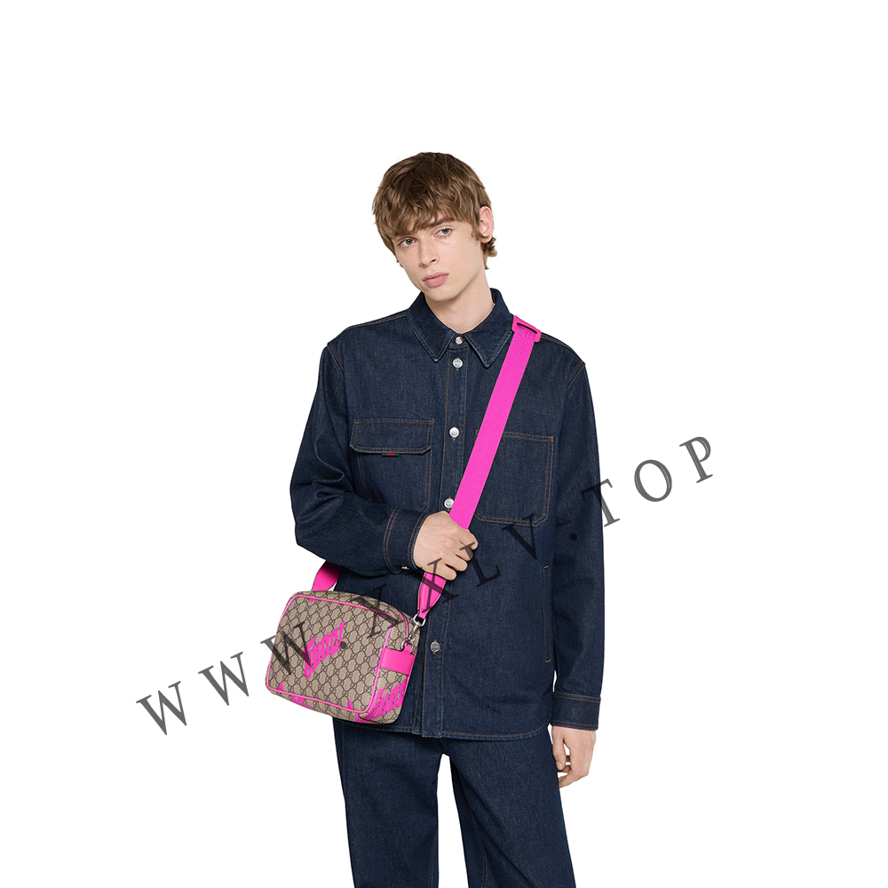 Medium crossbody bag with print 839380 - Image 3