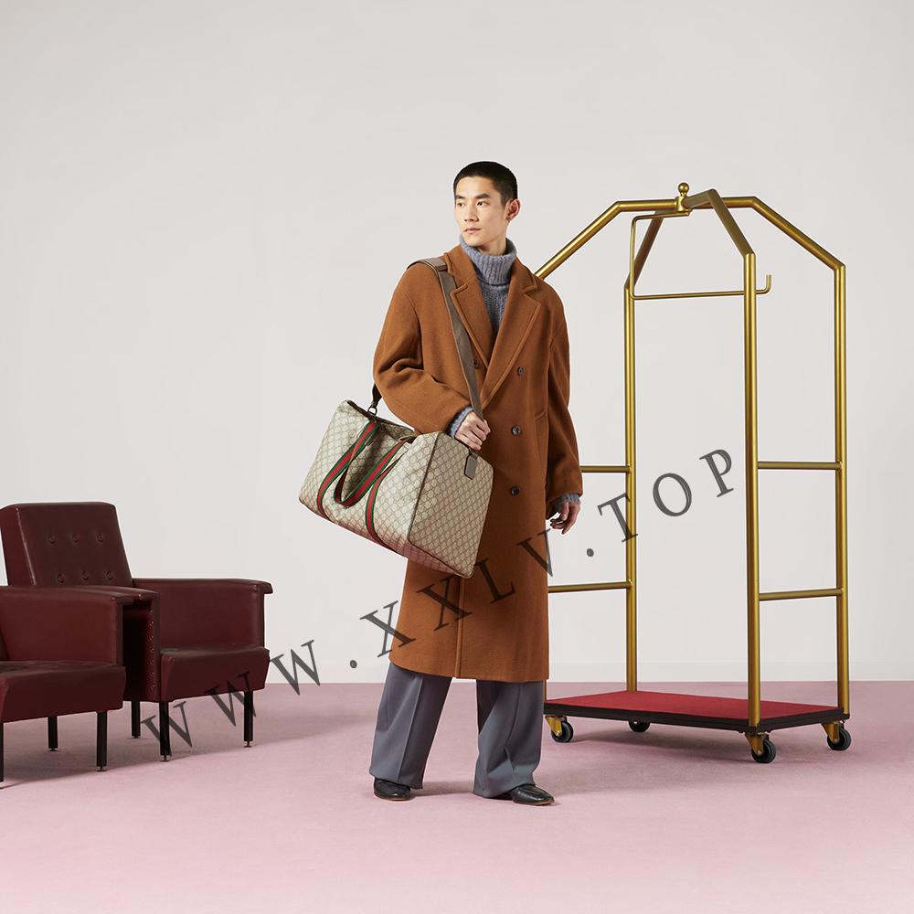 Large duffle bag with Web 760152 - Image 3