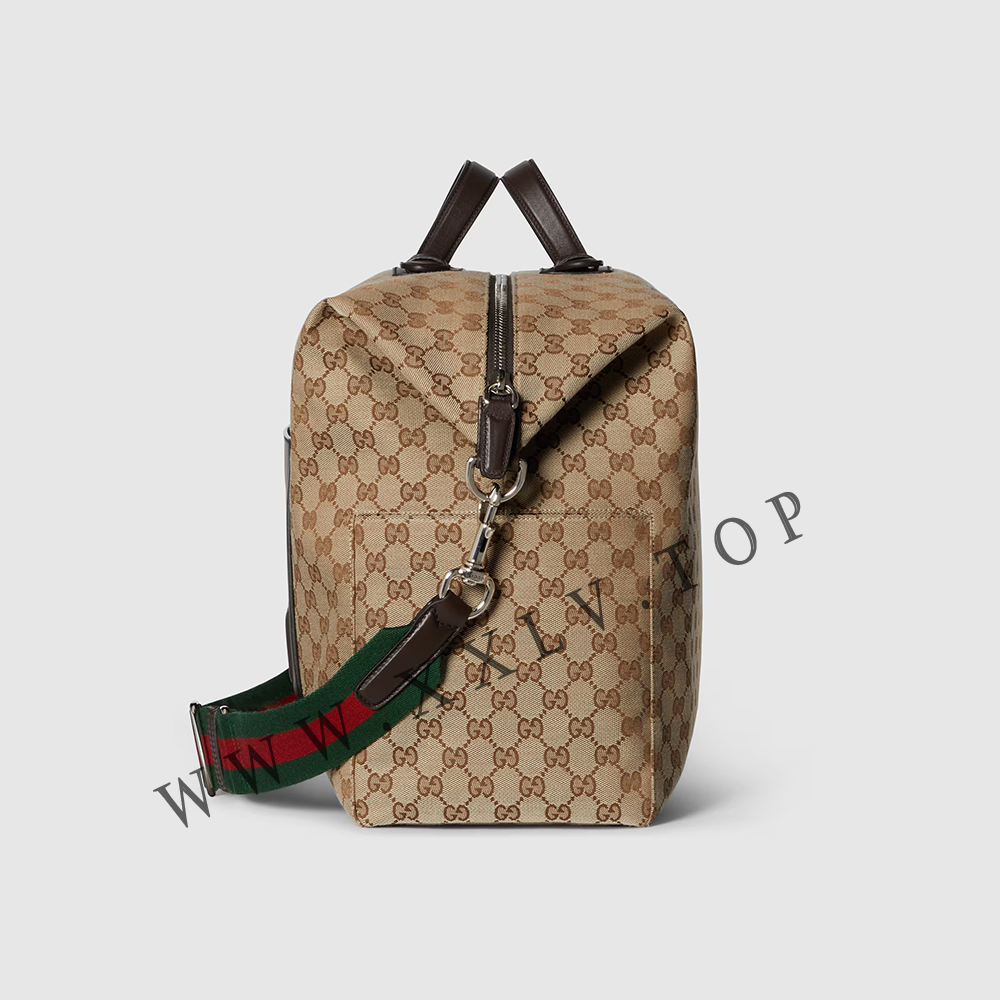 GG canvas medium duffle bag 821668 - Image 5