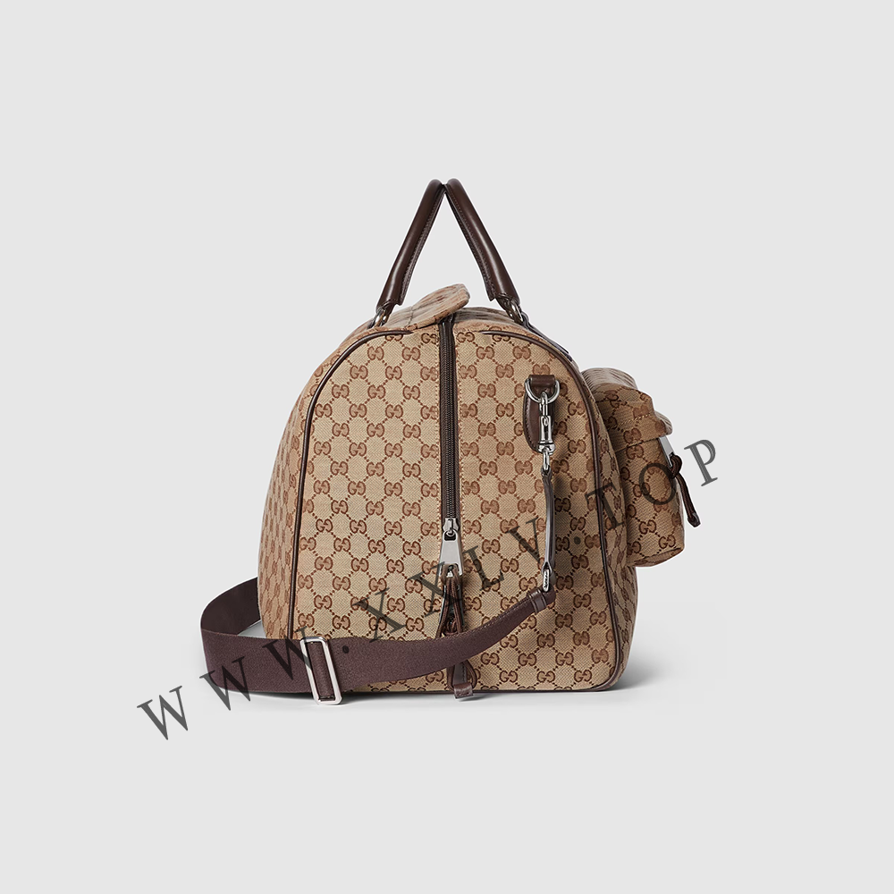 GG canvas large duffle bag 802094 - Image 5