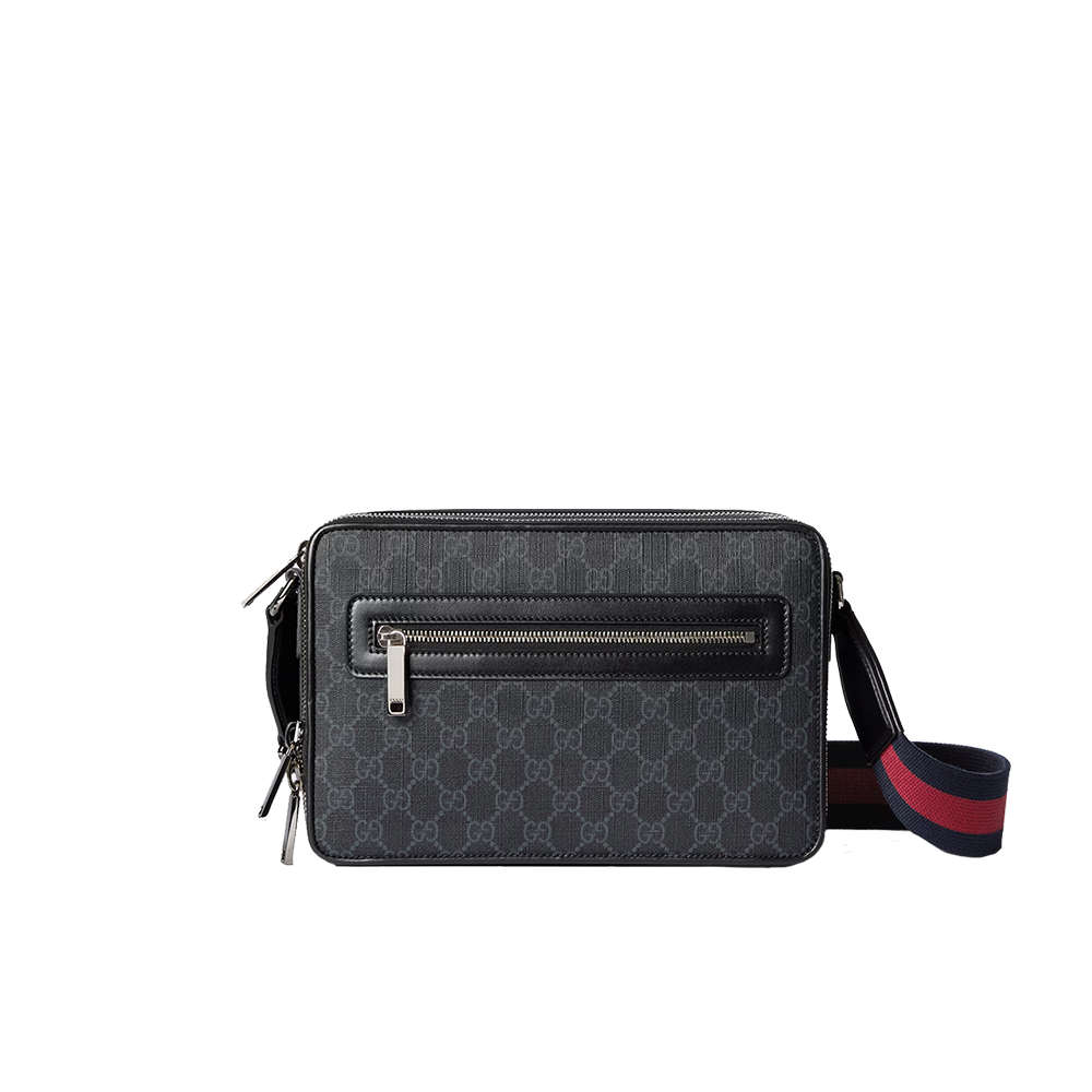GG Black medium crossbody bag 822072