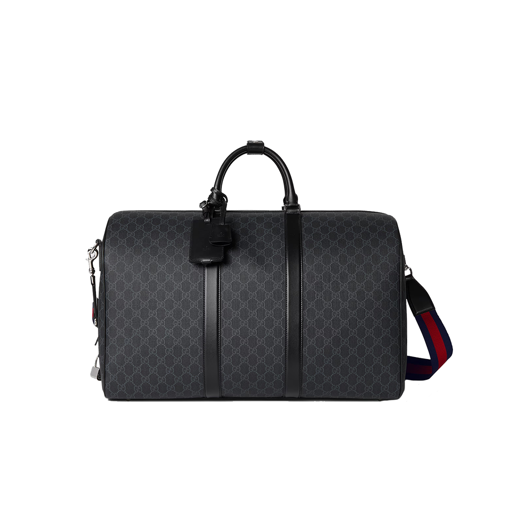 GG Black large duffle bag 792075