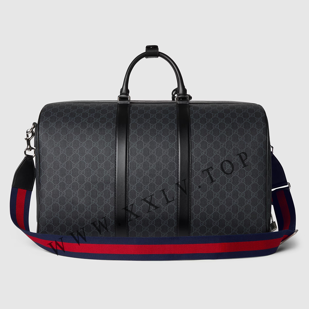 GG Black large duffle bag 792075 - Image 3