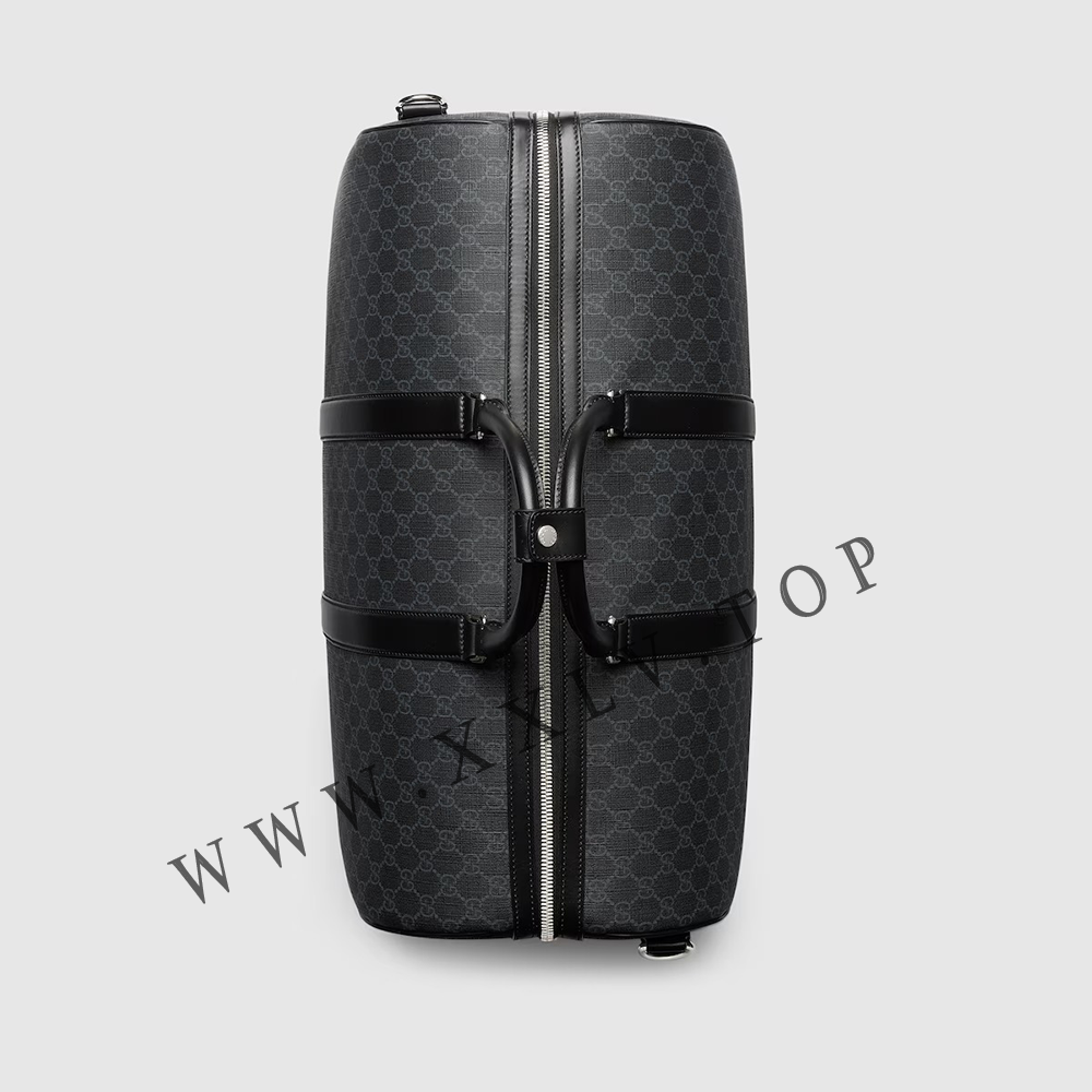 GG Black large duffle bag 792075 - Image 5