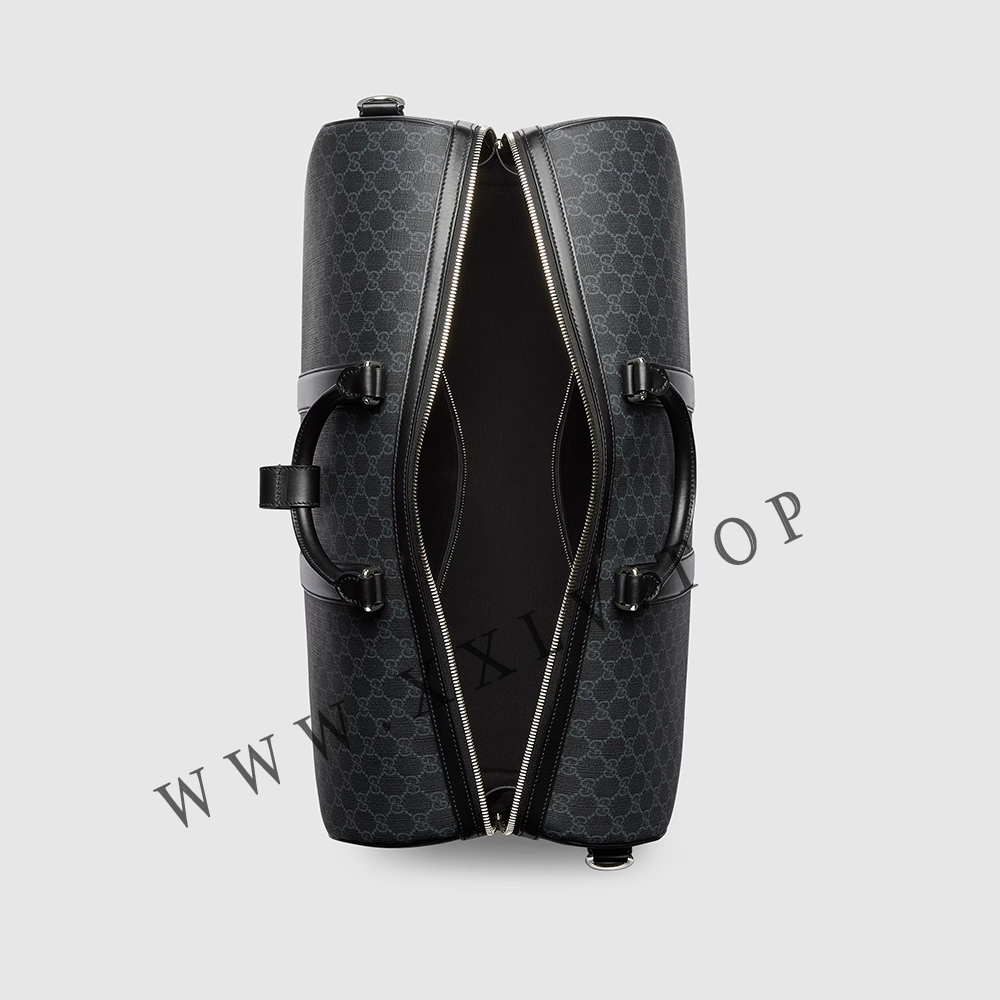 GG Black large duffle bag 792075 - Image 6
