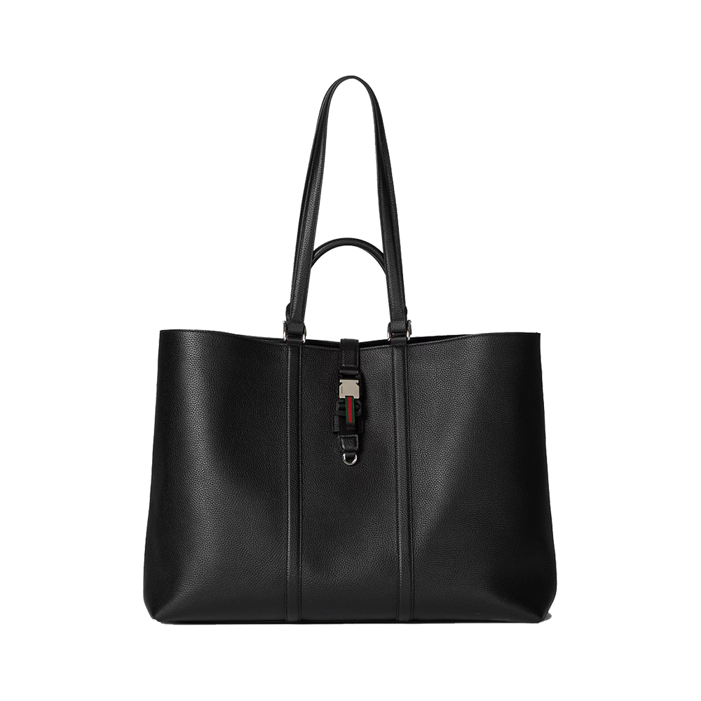 Maxi tote bag with Web 816753