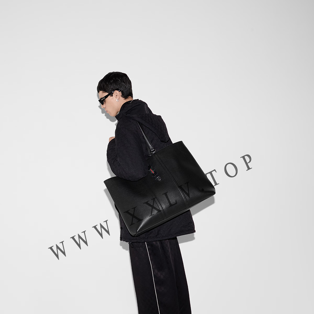 Maxi tote bag with Web 816753 - Image 3