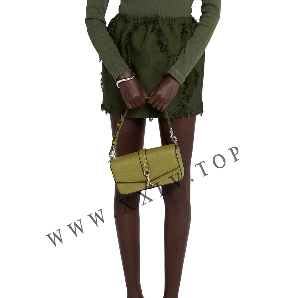 Small crossbody bag with hook closure 821623 - Image 4