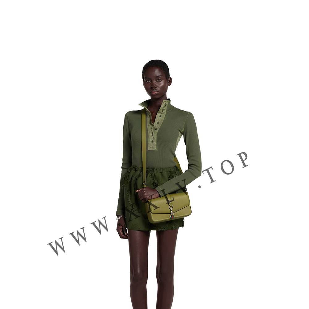 Small crossbody bag with hook closure 821623 - Image 2