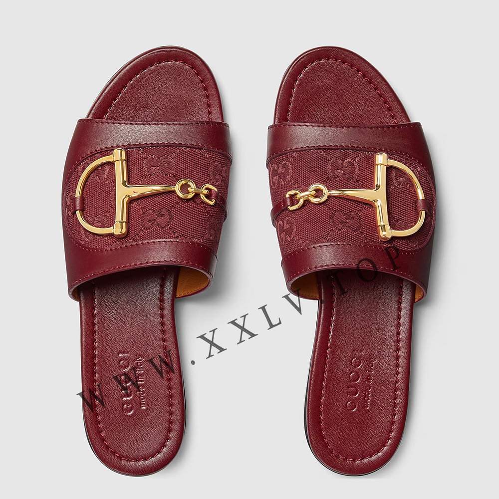 Women's slide sandal with Horsebit 834427 - Image 3