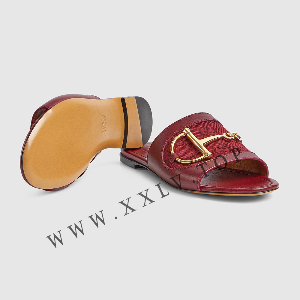 Women's slide sandal with Horsebit 834427 - Image 2