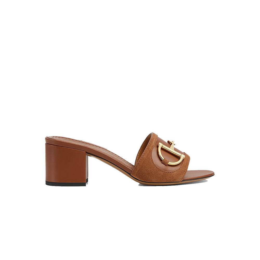 Women's slide sandal with Horsebit