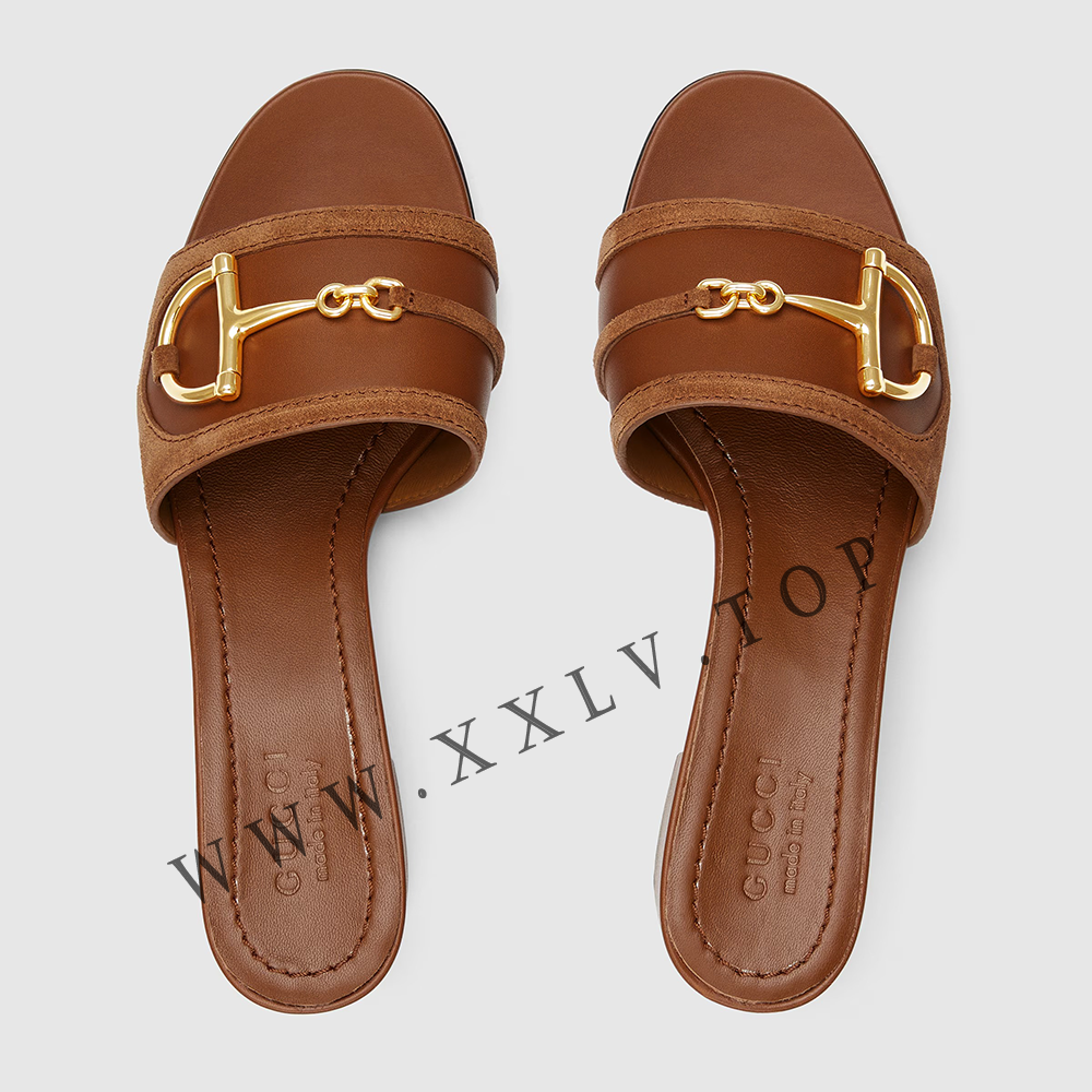 Women's slide sandal with Horsebit - Image 3