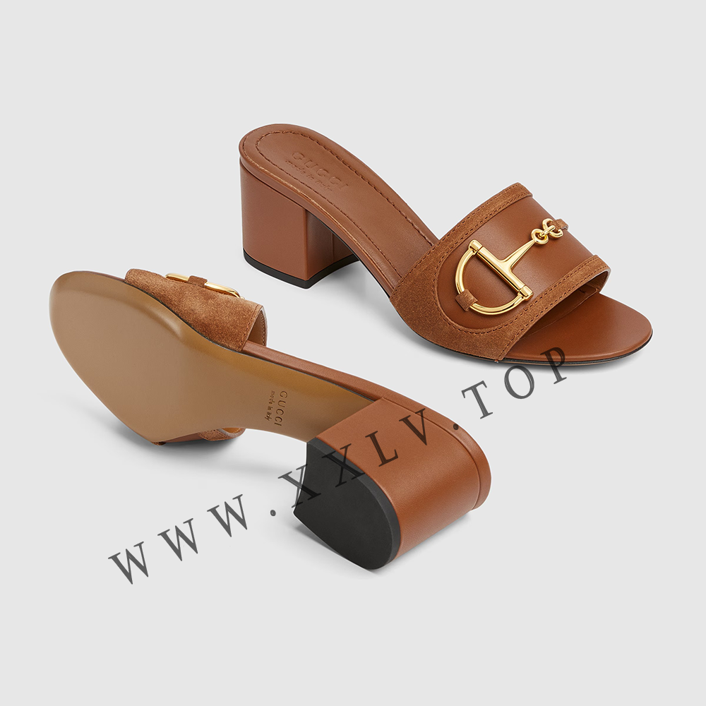 Women's slide sandal with Horsebit - Image 2