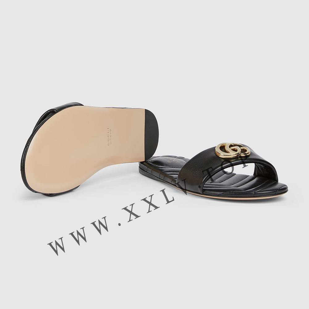 Women's slide sandal with Doube G - Image 4
