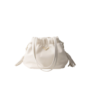 Nappa leather shoulder bag