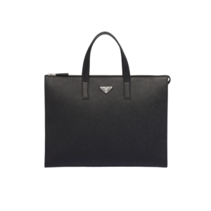 Saffiano leather tote