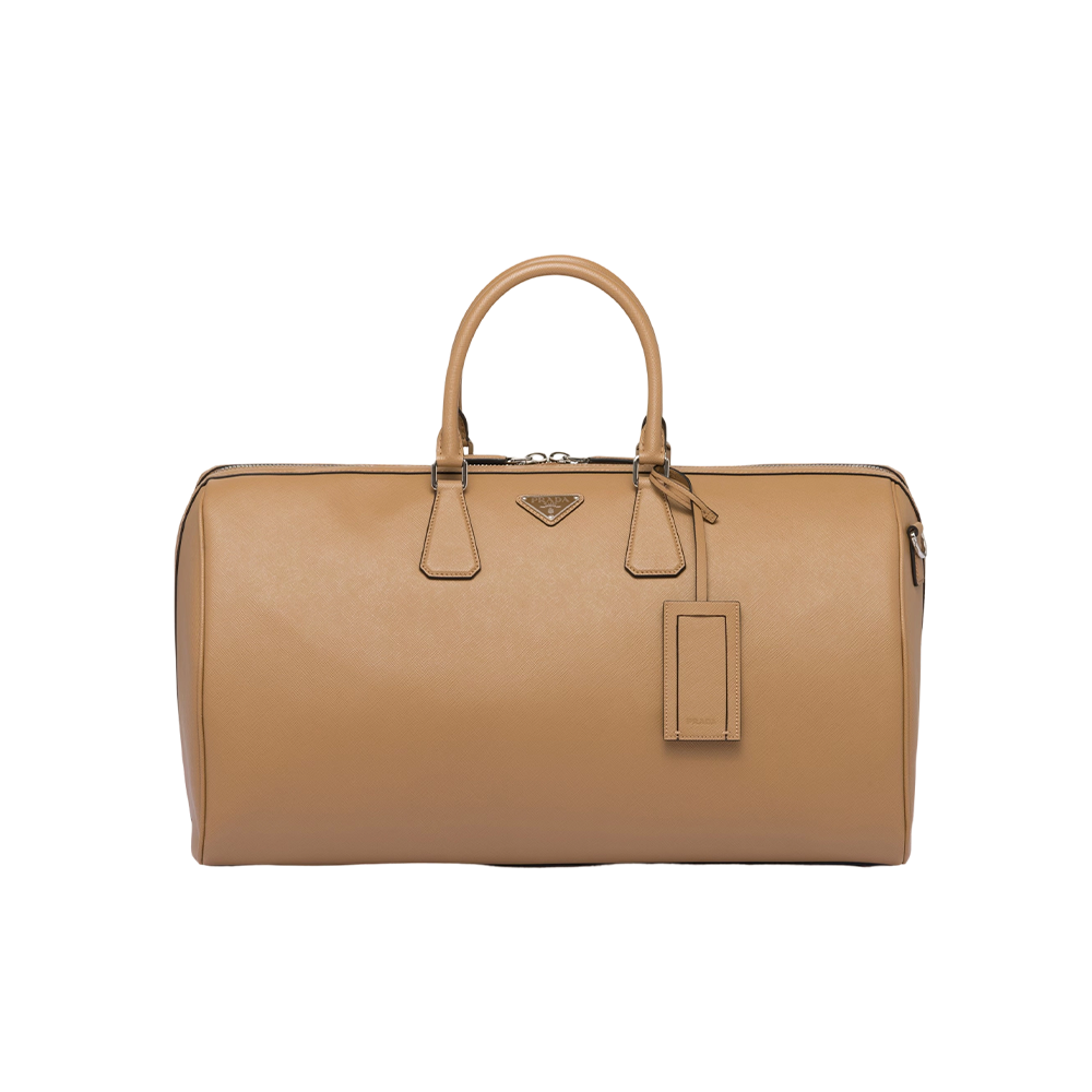 Saffiano Leather Travel Bag