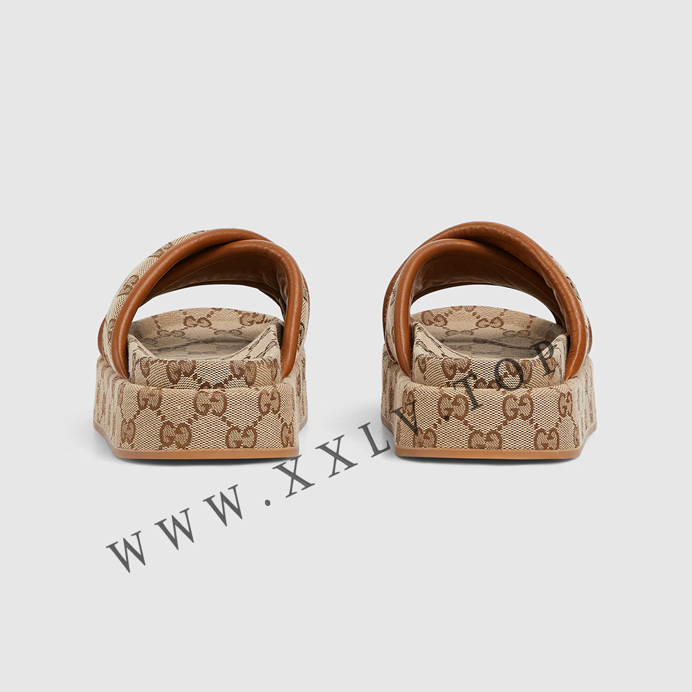 Women's GG platform sandal - Image 3