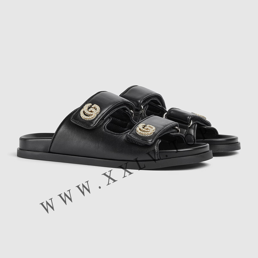 Women's sandal with Double G - Image 4