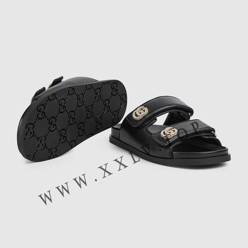 Women's sandal with Double G - Image 5