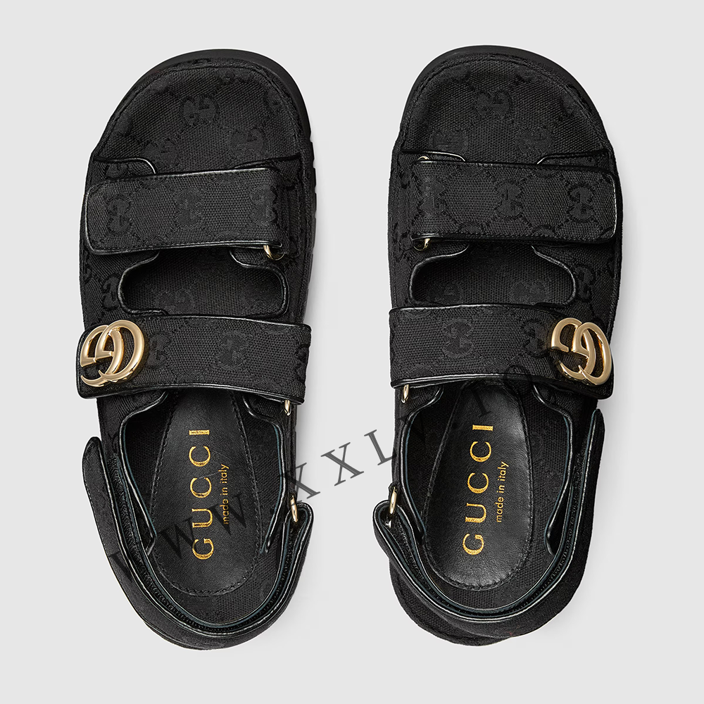 Women's sandal with Double G - Image 2