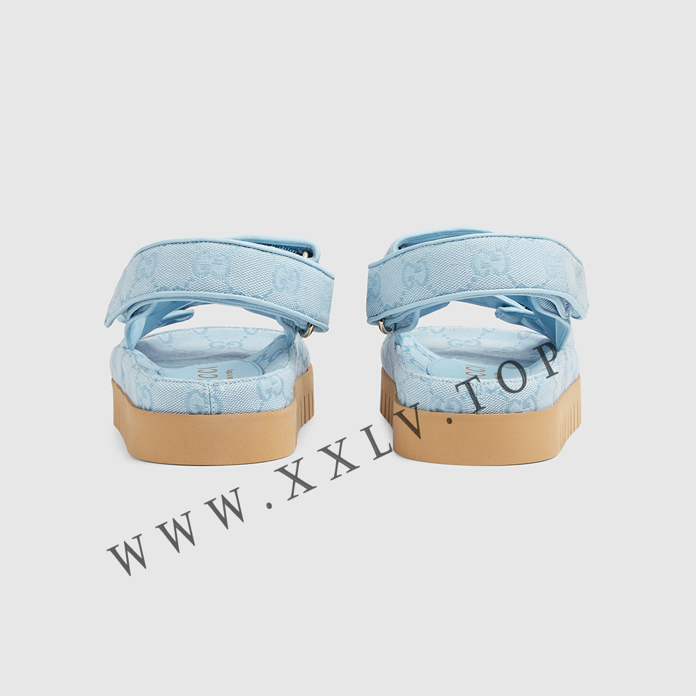 Women's sandal with Double G - Image 3