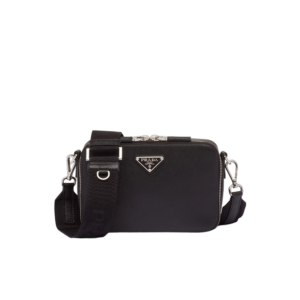 Small Saffiano leather Prada Brique bag