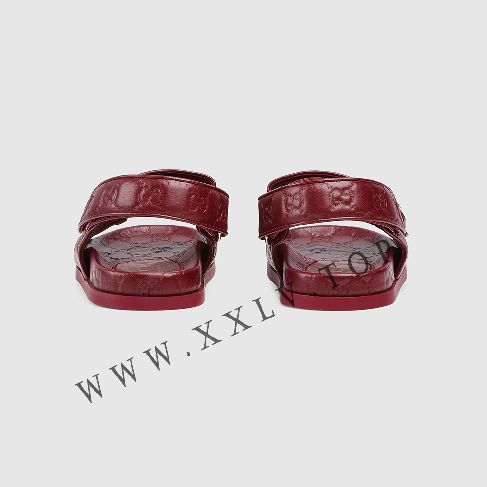 Women's sandal with Double G - Image 3