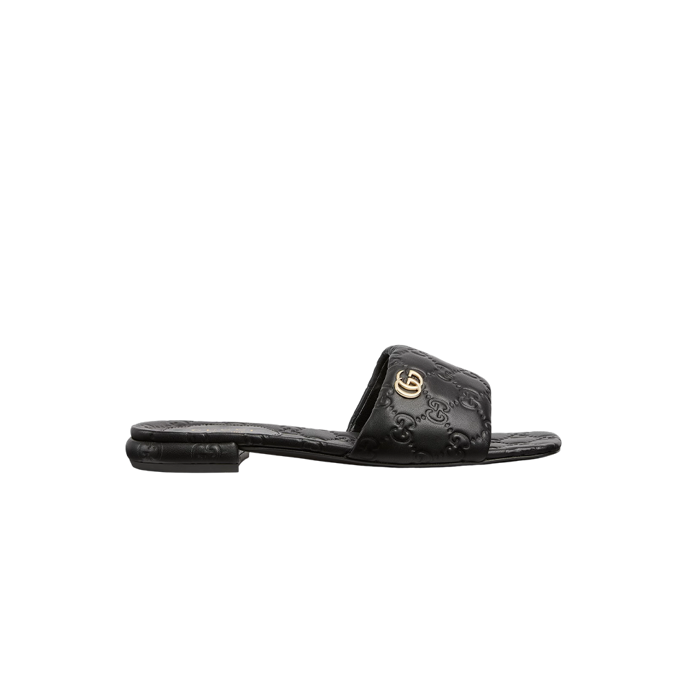 Women's slide sandal with Double G