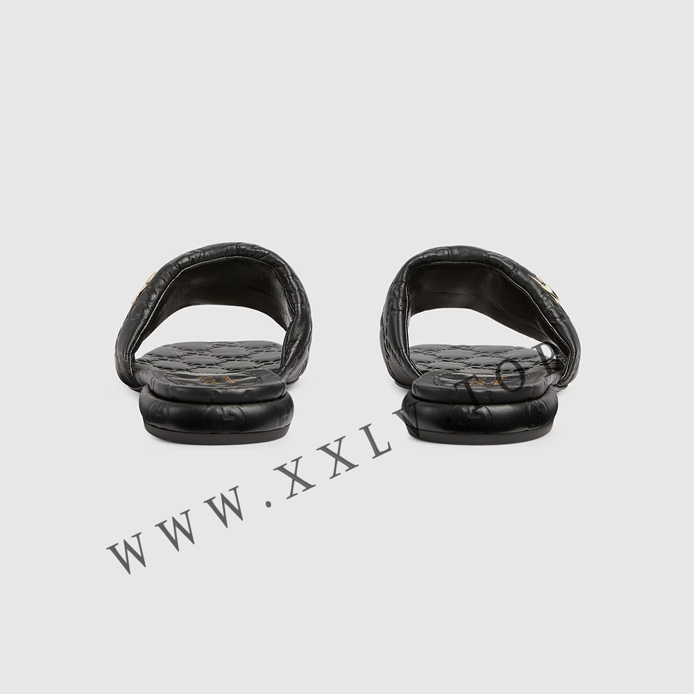 Women's slide sandal with Double G - Image 3