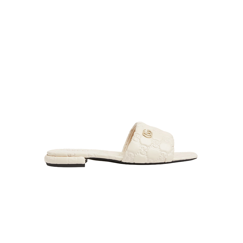 Women's slide sandal with Double G