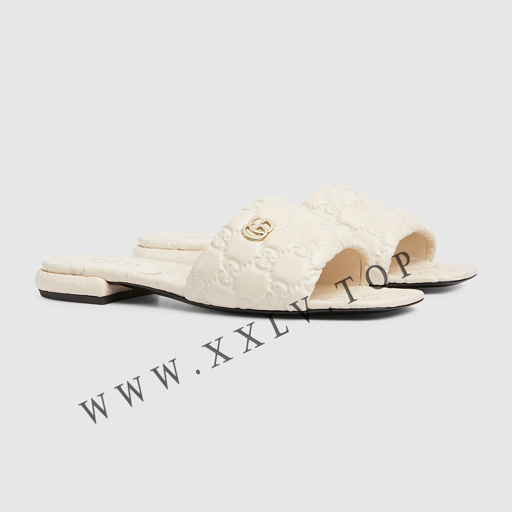 Women's slide sandal with Double G - Image 5