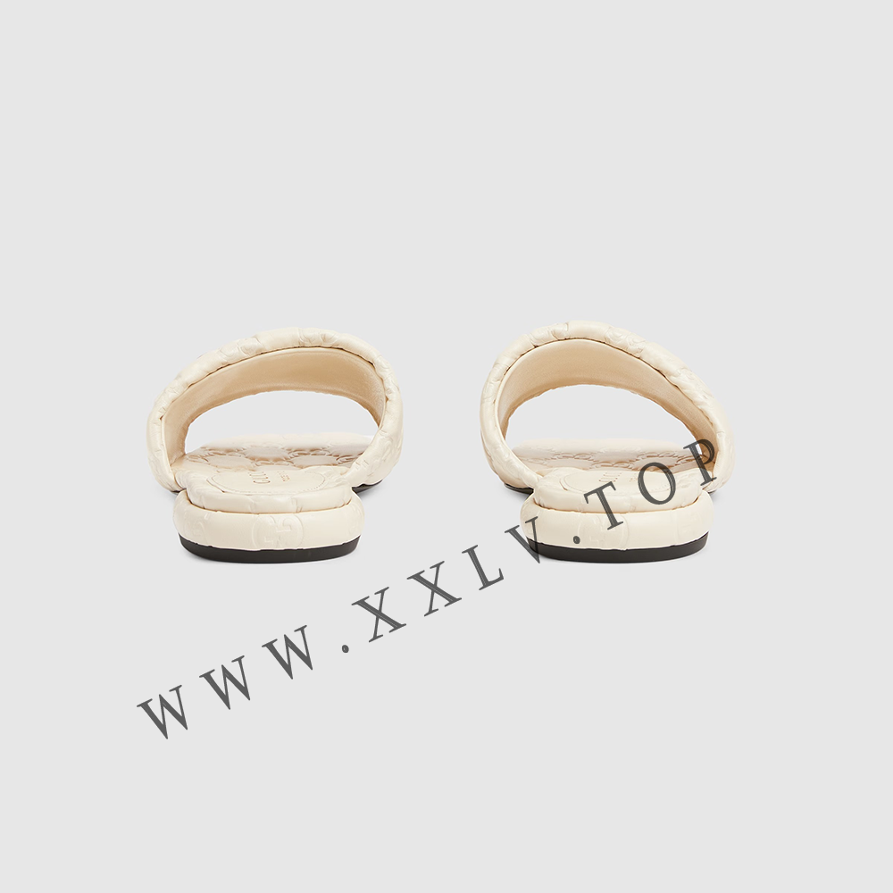 Women's slide sandal with Double G - Image 3