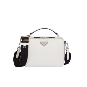 Medium Prada Brique Saffiano leather bag
