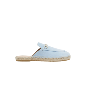 Women's espadrille mule with Horsebit