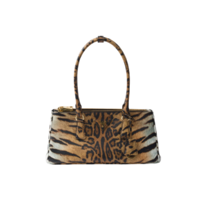 Prada Galleria medium printed Saffiano leather bag