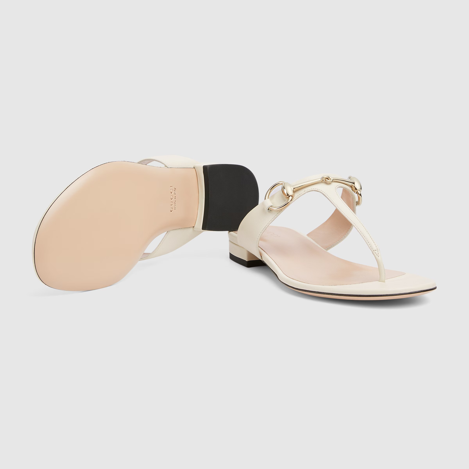 Women's thong sandal with Horsebit - Image 5