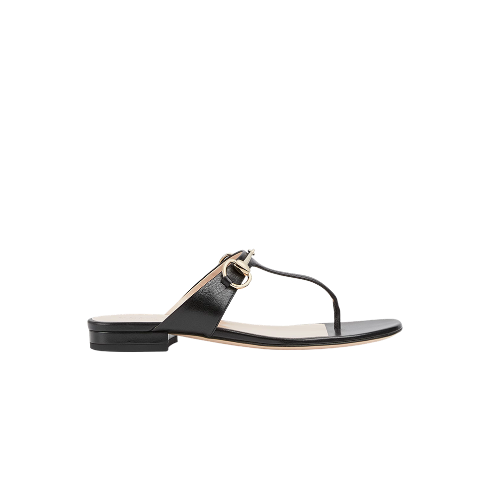 Women's thong sandal with Horsebit