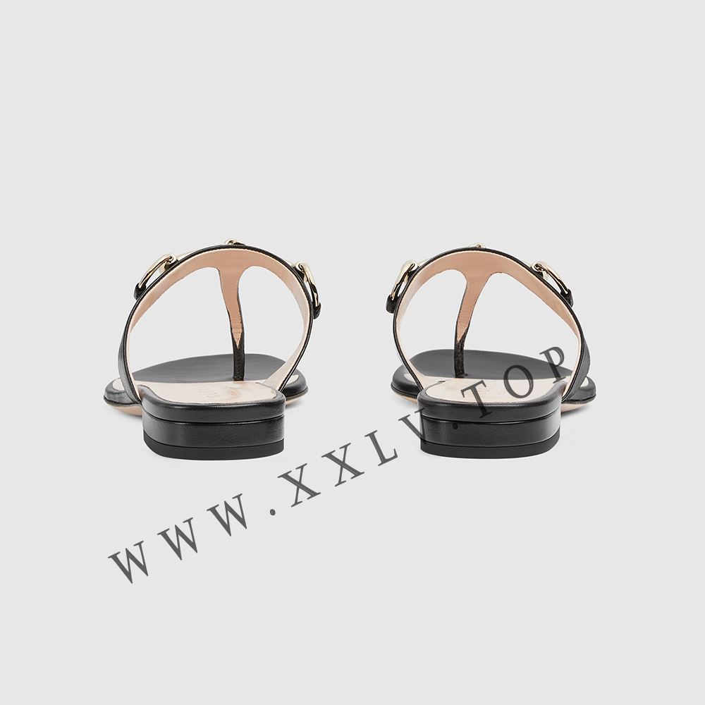 Women's thong sandal with Horsebit - Image 3