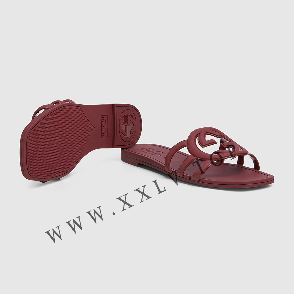Women's Interlocking G slide sandal - Image 5