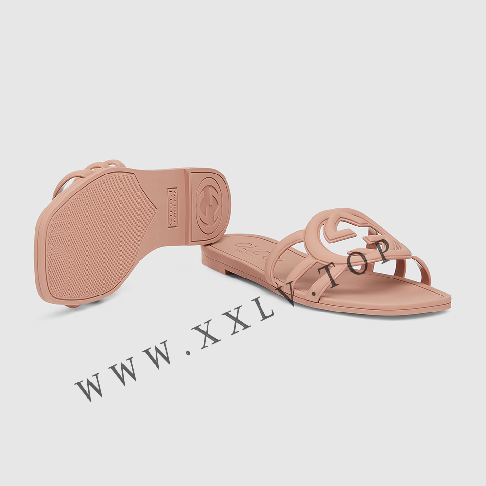 Women's Interlocking G slide sandal - Image 5