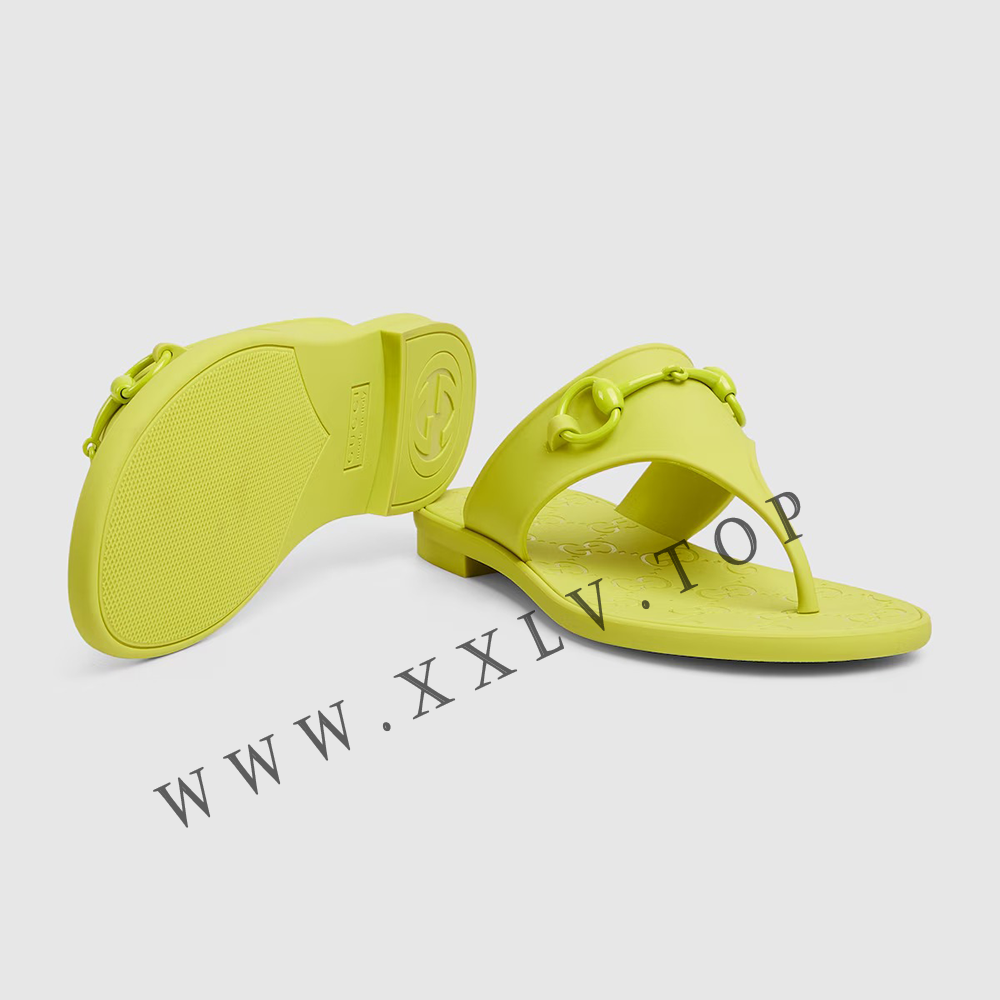 Women's thong sandal with Horsebit - Image 5