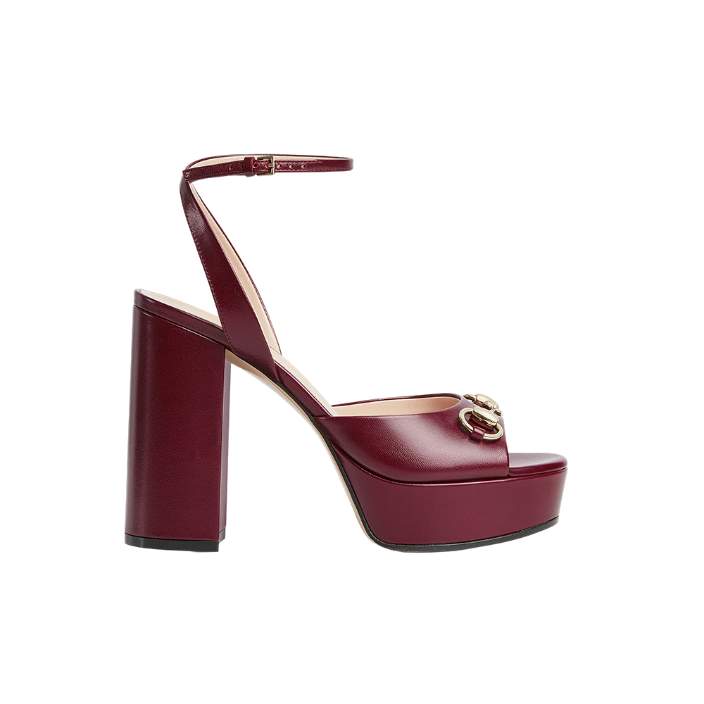 Women's Horsebit platform sandal