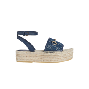 Women's flatform espadrille with Horsebit
